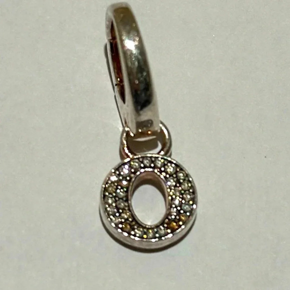 Ippolita Glamazon 925 silver and diamond charm Letter O.  NWOT - Picture 2 of 10